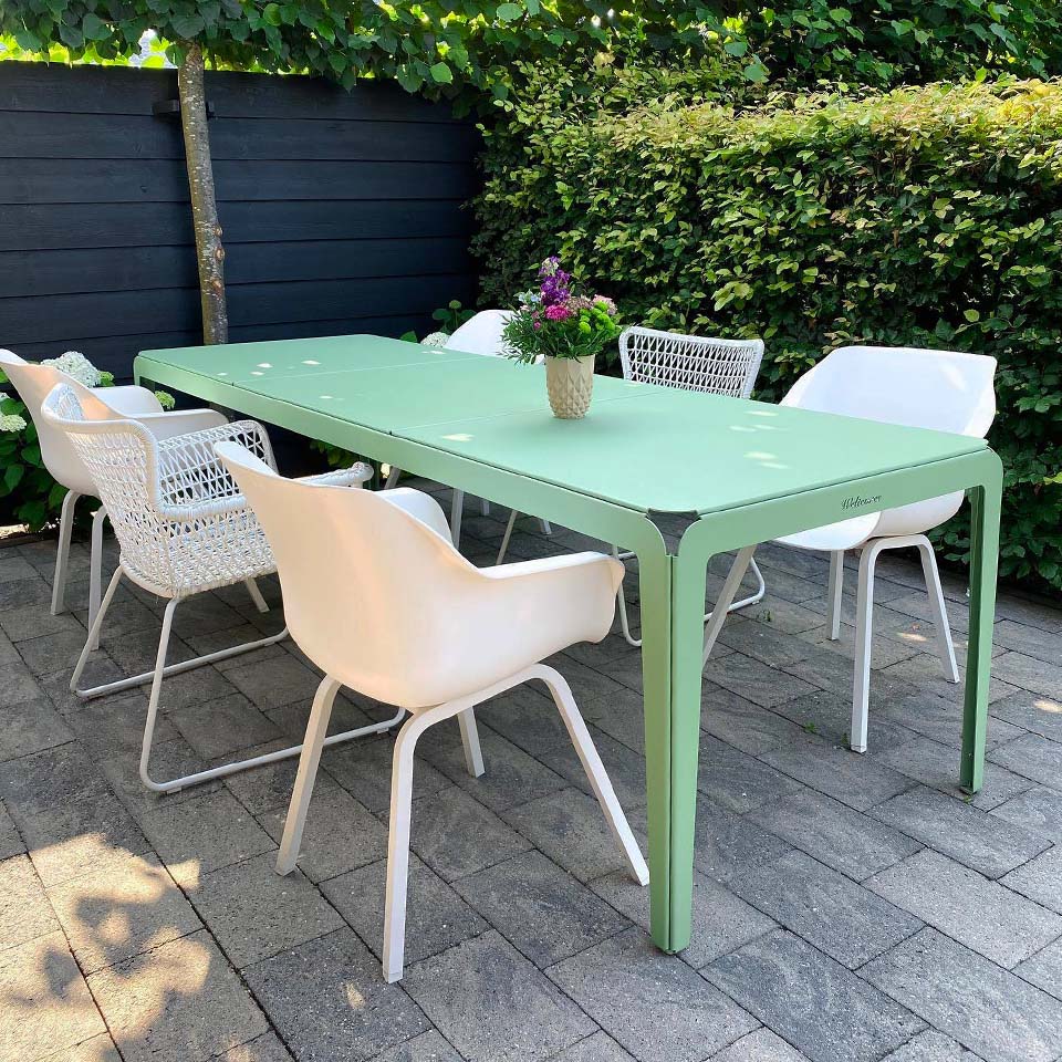Weltevree Bended Tisch 270 Pale Grün
