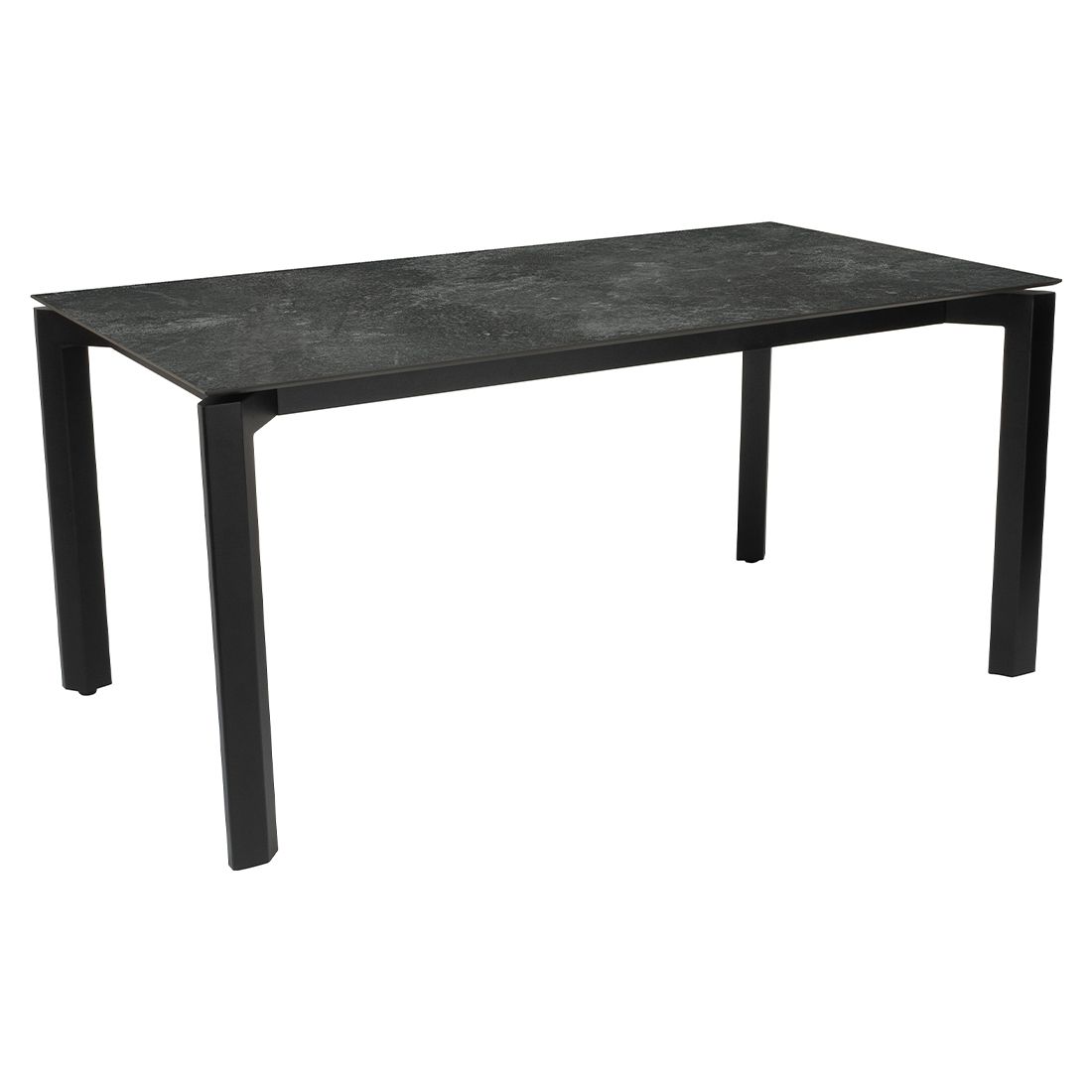 Stern Oskar Tischset 8-teilig Aluminium schwarz matt