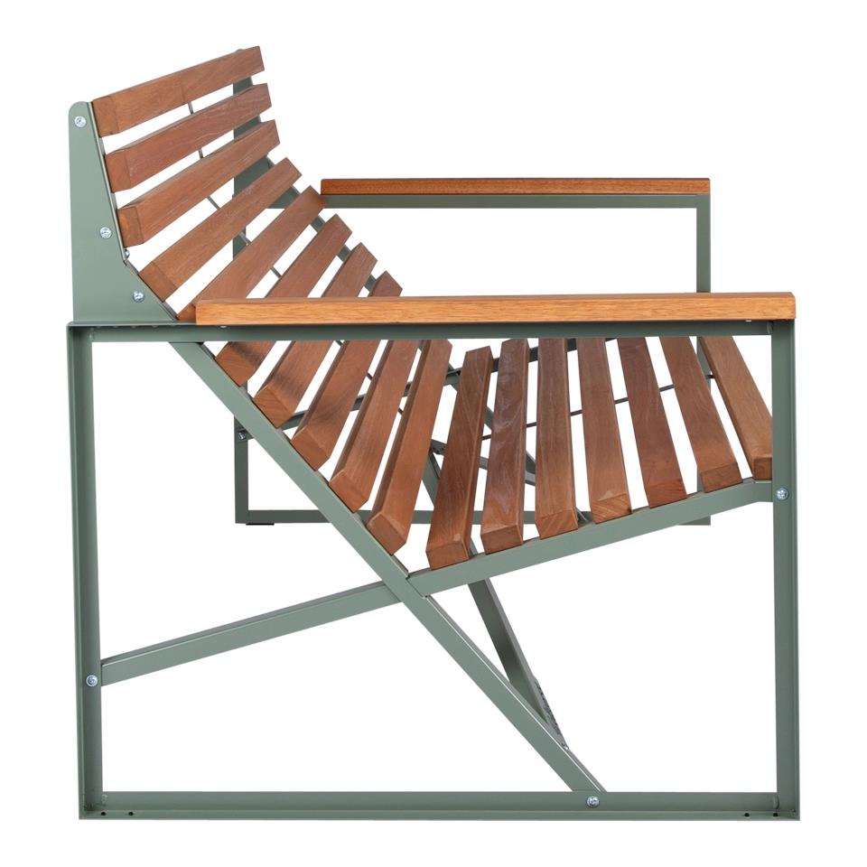 Weltevree Patio Terrassenbank niedrig – Zement Grau
