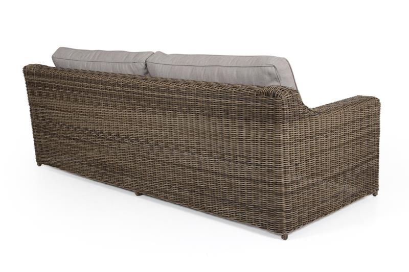 Brafab Glendon 3-Sitzer Sofa Rustikal Inkl. Kissen