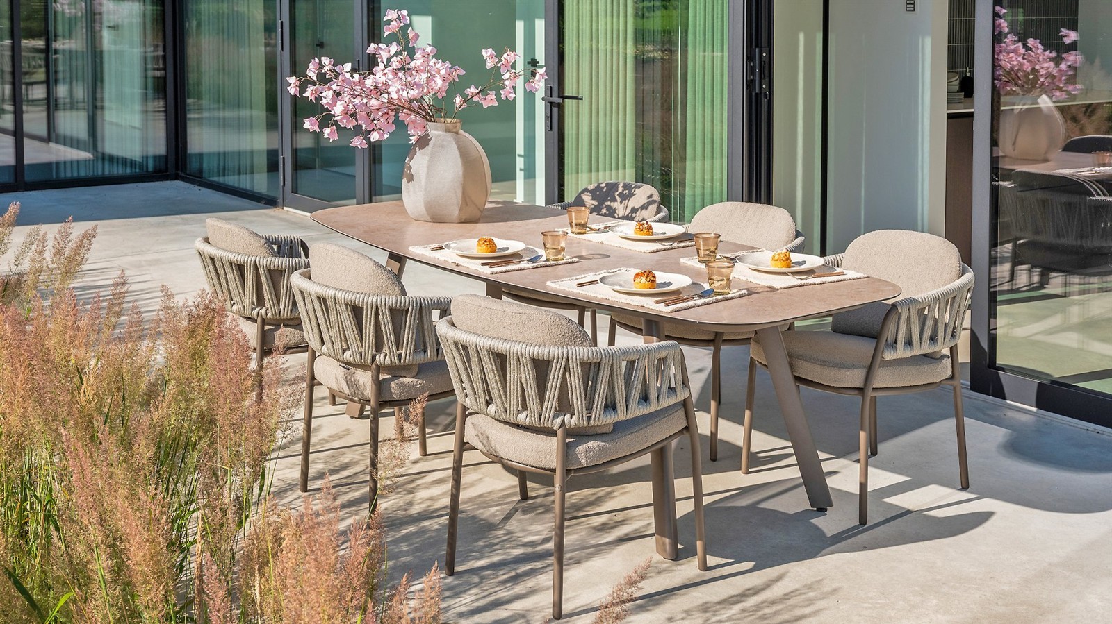 Taste by 4 Seasons Outdoor Dining Tisch 180 cm Manolo Terre/Sand