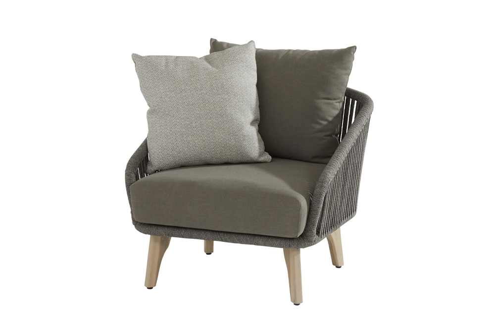 4Seasons Outdoor Santander Teak Ecklounge + Sessel
