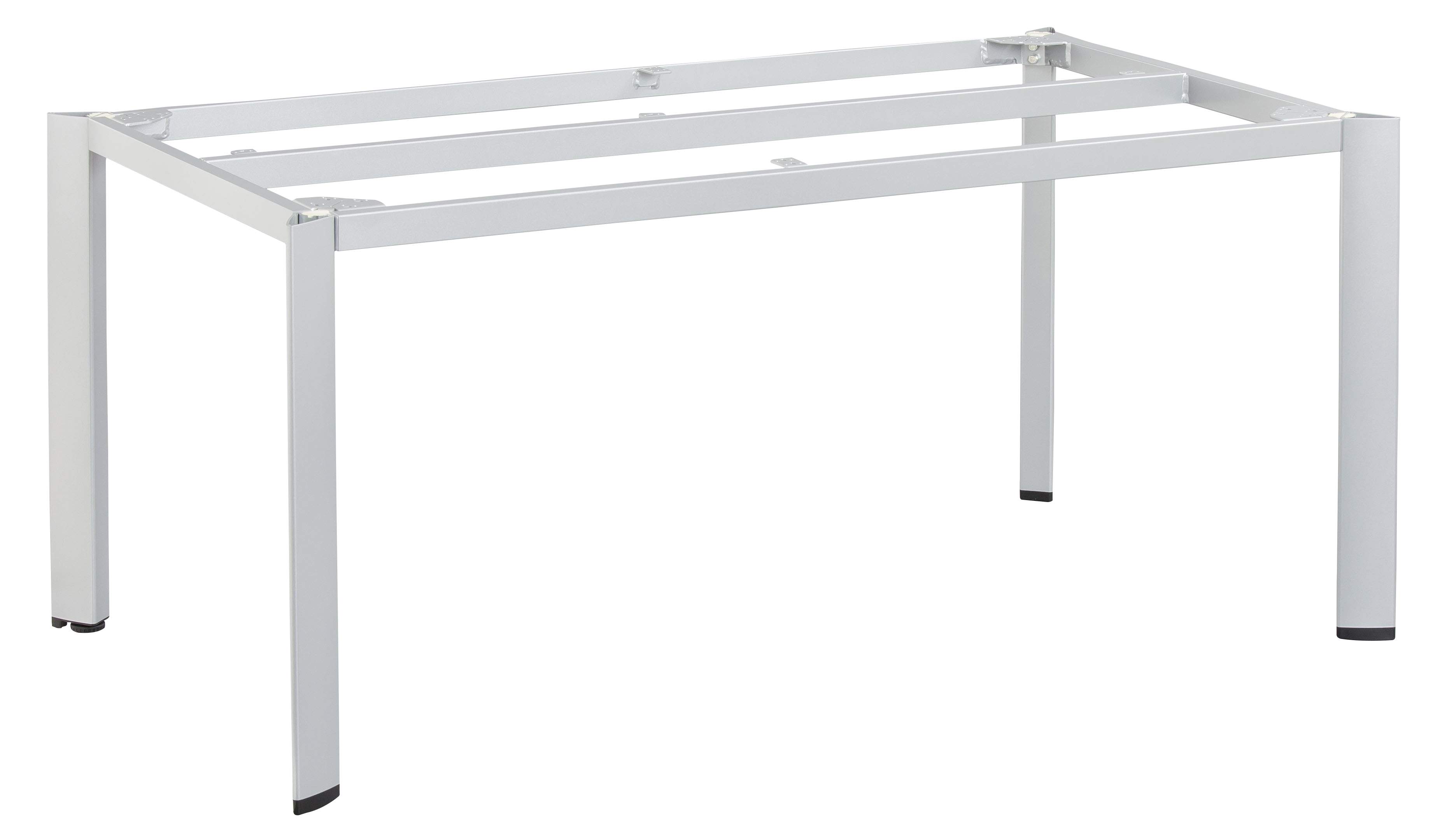 KETTLER Forma II Tischset 8 teilig Silber/Graphit