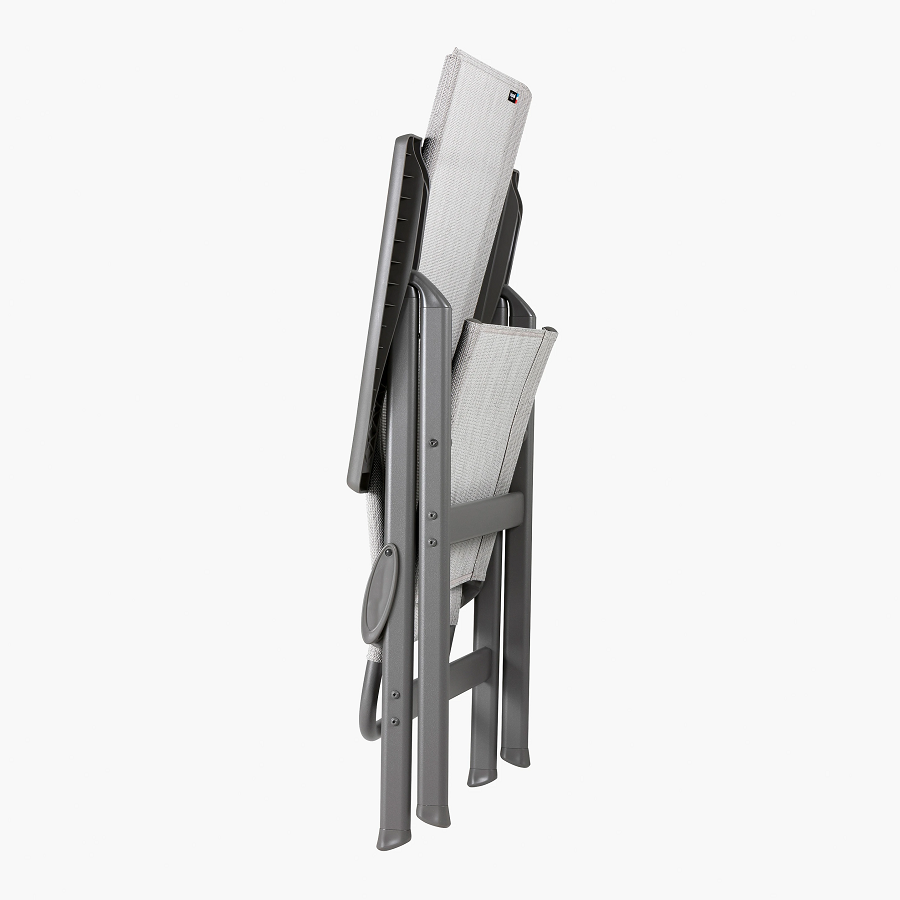 Lafuma ZEN IT DUO RIVES Stuhl Batyline® Duo Alu Titane/Galet