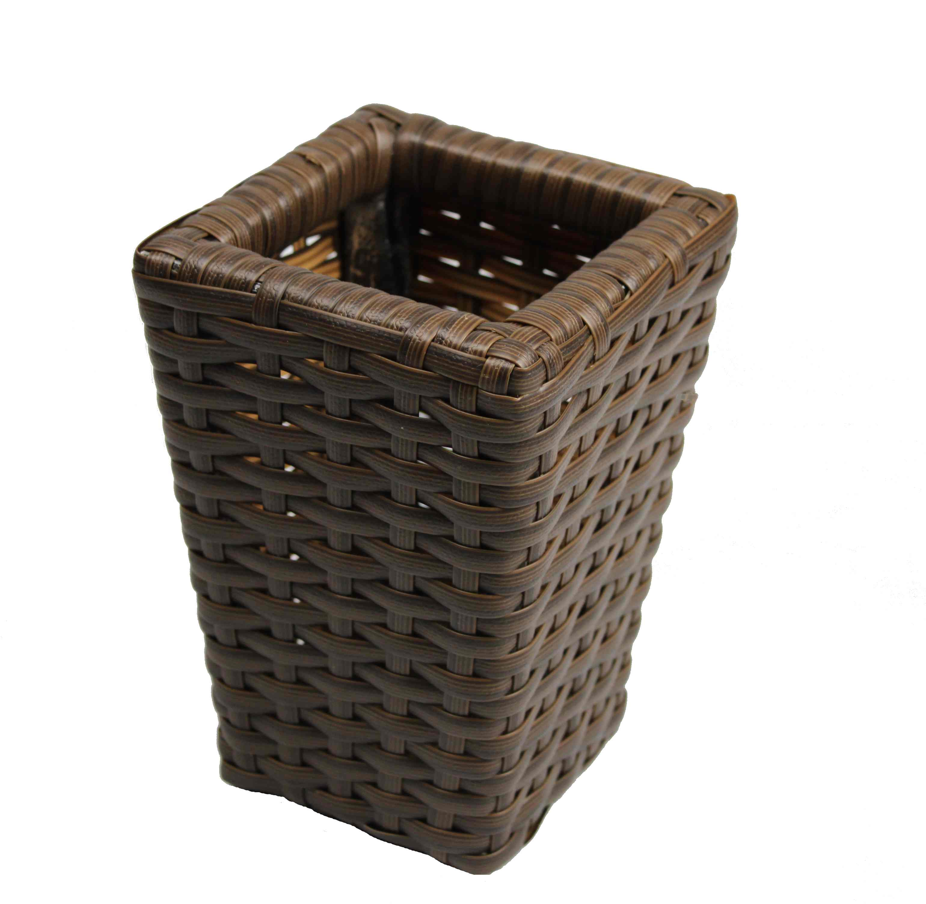 Polyrattan  Vase braun 3 von GARINO Premium