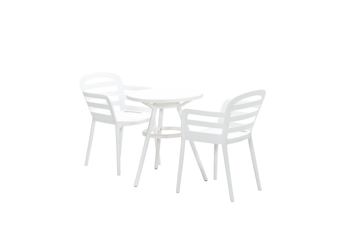 GARDEN Impressions Marino Tisch Ø60 cm weiß