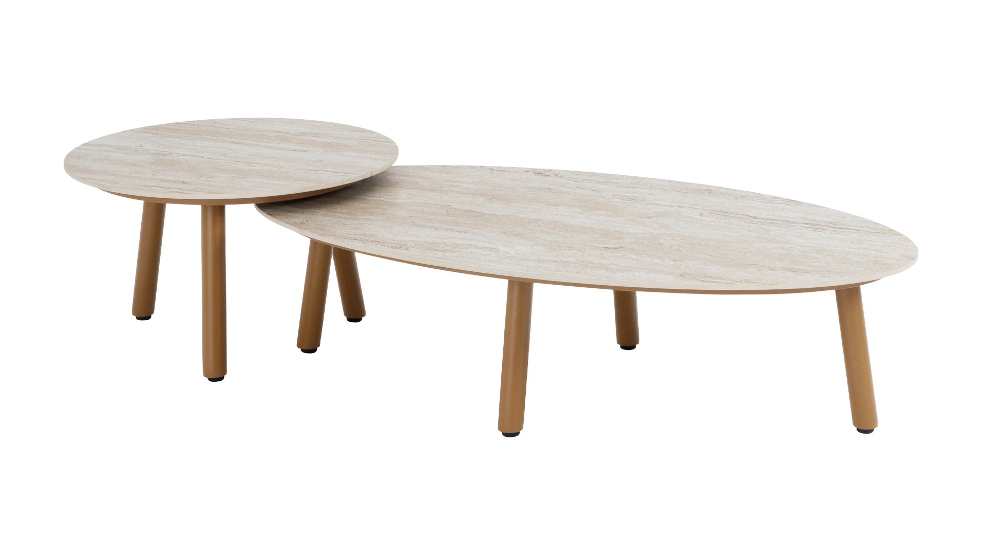 Taste by 4 Seasons Outdoor Kaffeetisch oval 120x65 cm Salute Amber/Sand