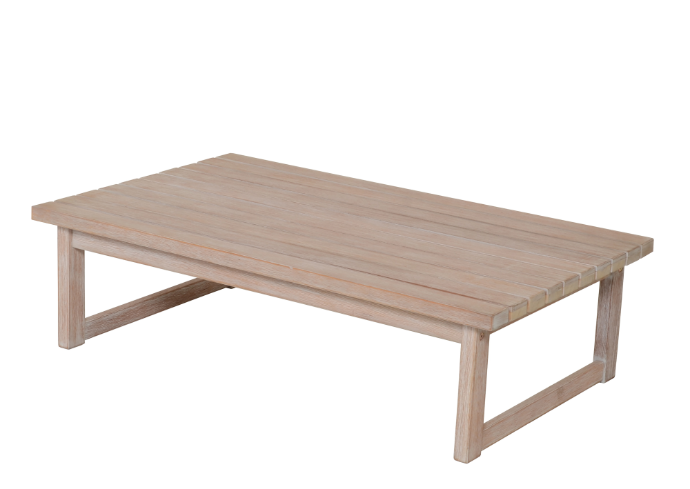 Lounge-Set Moria Kunststoffgeflecht/Eukalyptus 4-teilig