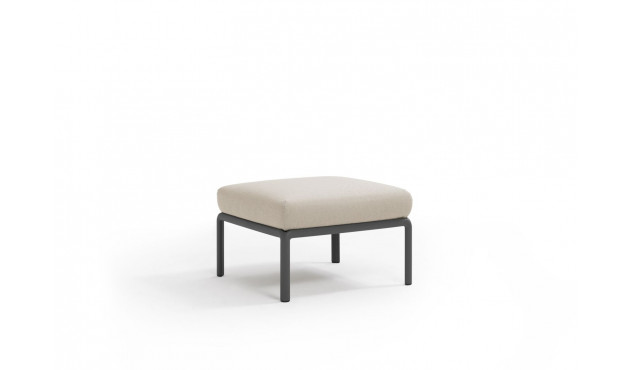 Nardi Komodo Pouf anthrazit/panama