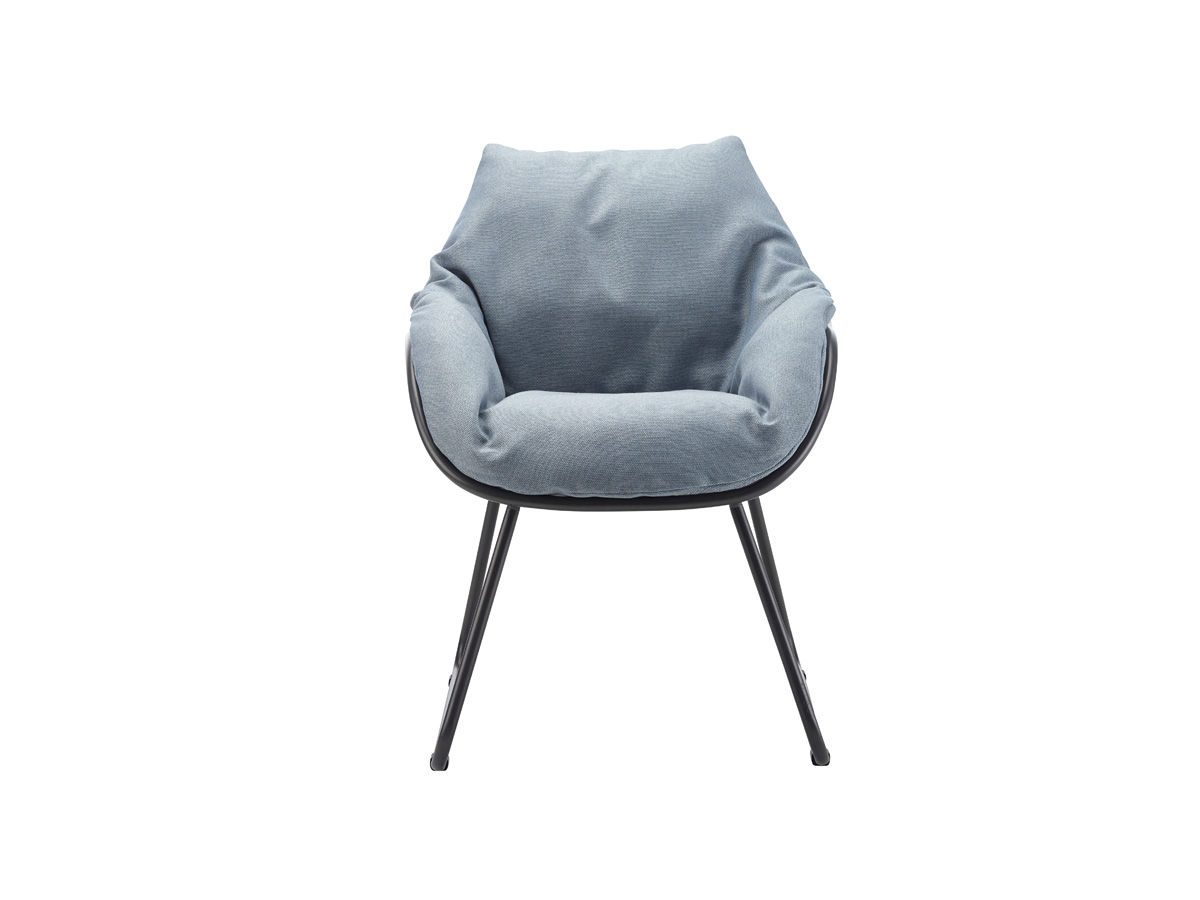 Solpuri CHILL Dining Sessel inkl. Sitz-/Rückenpolster Premium anthrazit