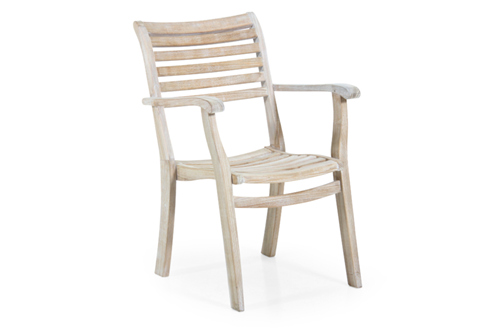 Brafab Karlo Diningstuhl Stapelbar Teak