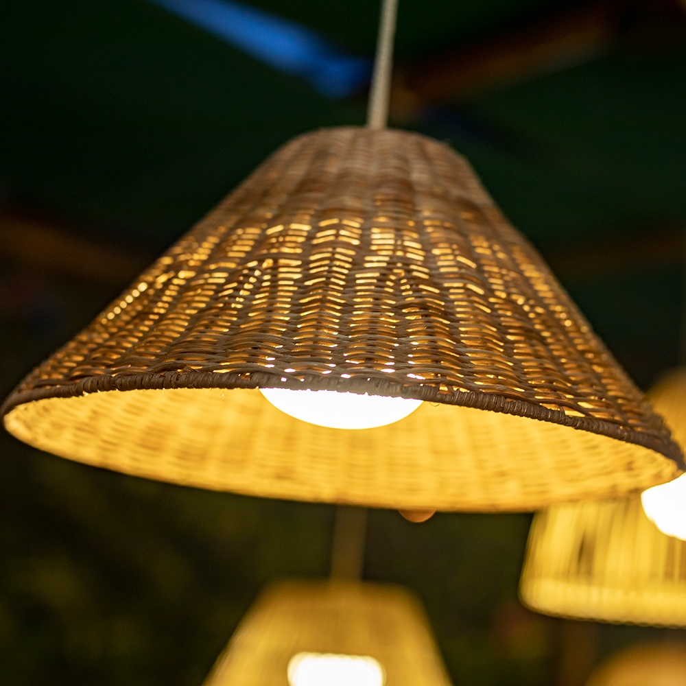 LED-Pendelleuchte Nature Sisine Akku
