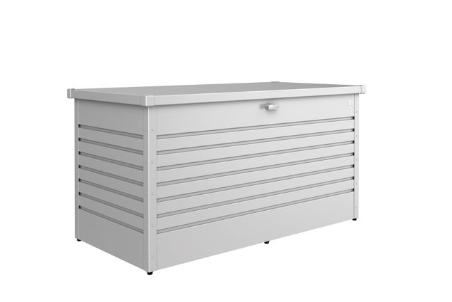 Biohort FreizeitBox Aufbewahrungsbox 100 (101 x 46 xH61cm) silber-metallic