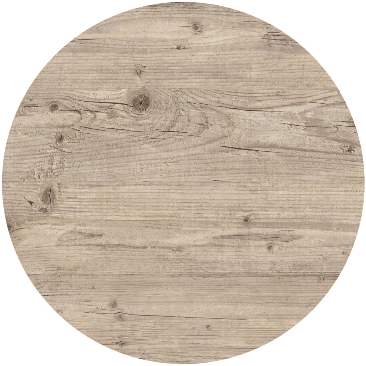 Tischplatte WILD Kunstharz rund 70cm