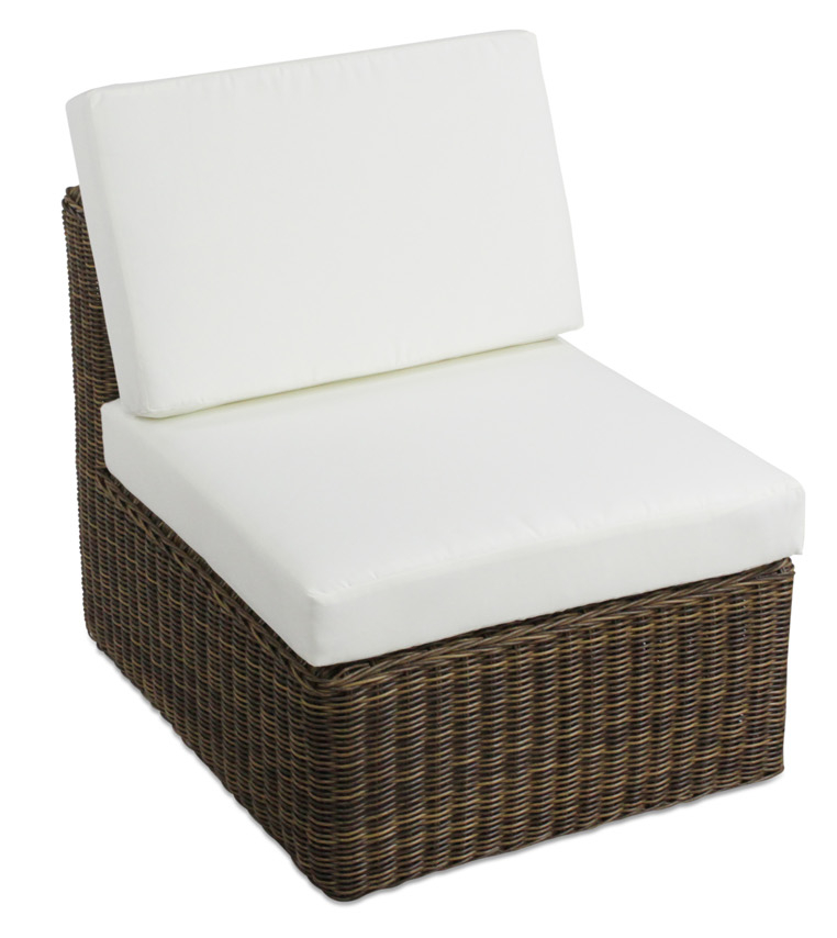 Polyrattan Lucca Sofaset  braun von GARINO Premium Ausstellungsstück