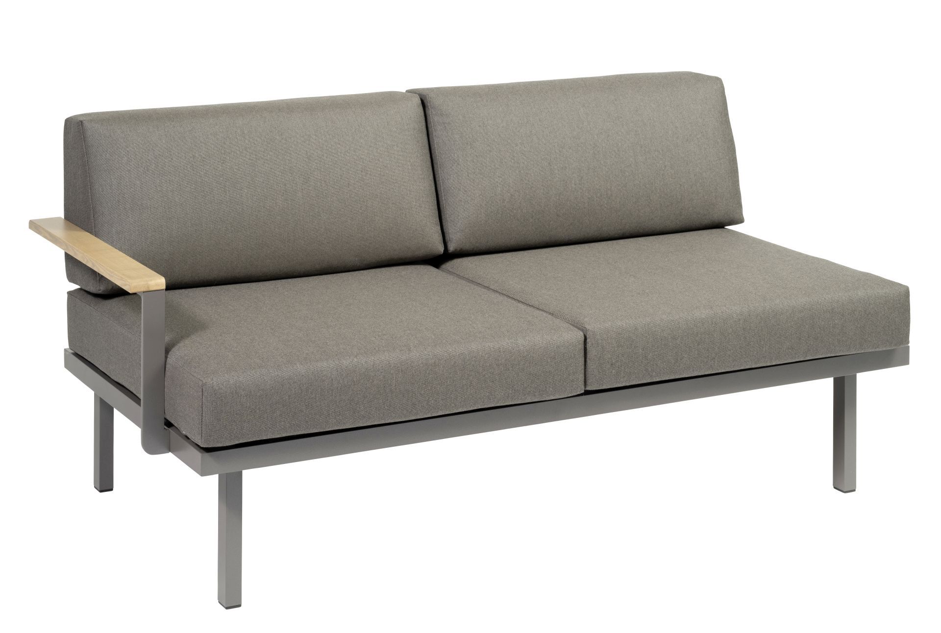 Karasek Modul Sylt 150x84 Holzarmlehne rechts