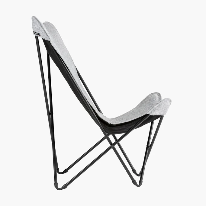 Lafuma SPHINX SOFT Lounge Stuhl Feutrine Noir/Plume