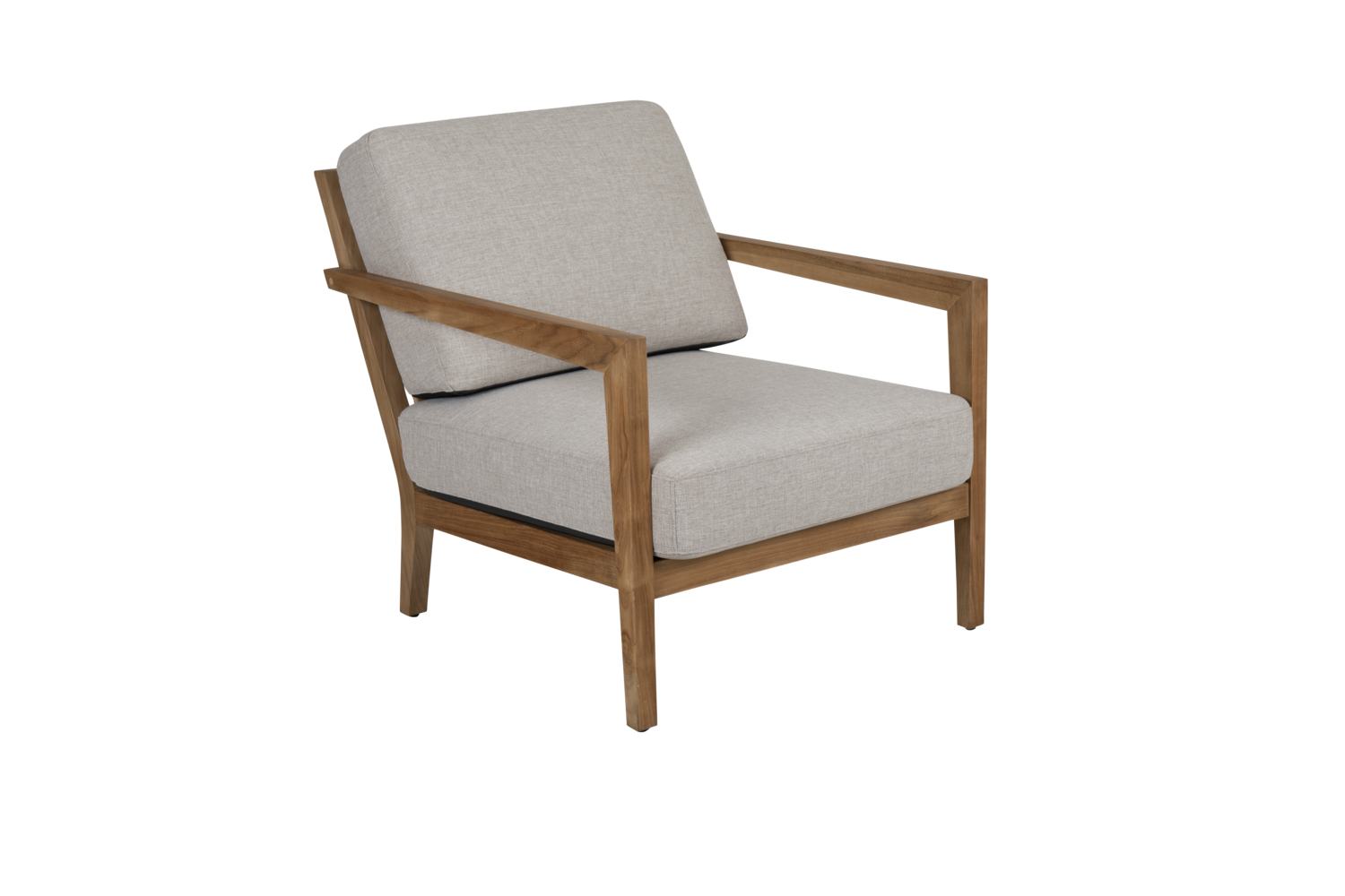 Brafab Populär Sessel Teak mit Kissen