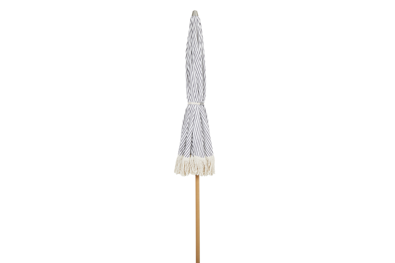 Brafab Sonnenschirm Gatsby Ø180 cm grau gestreift