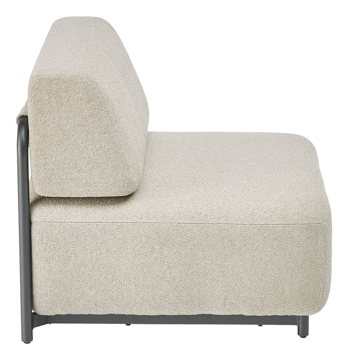 KETTLER TRIBE Mittelteil Aluminium/Polyester anthrazit matt/Boucle beige