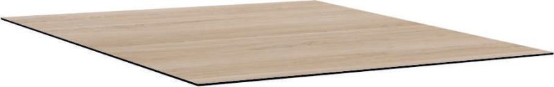 Stern Tischplatte 80x80 cm Silverstar 2.0 Oak light zu Classic/Penta