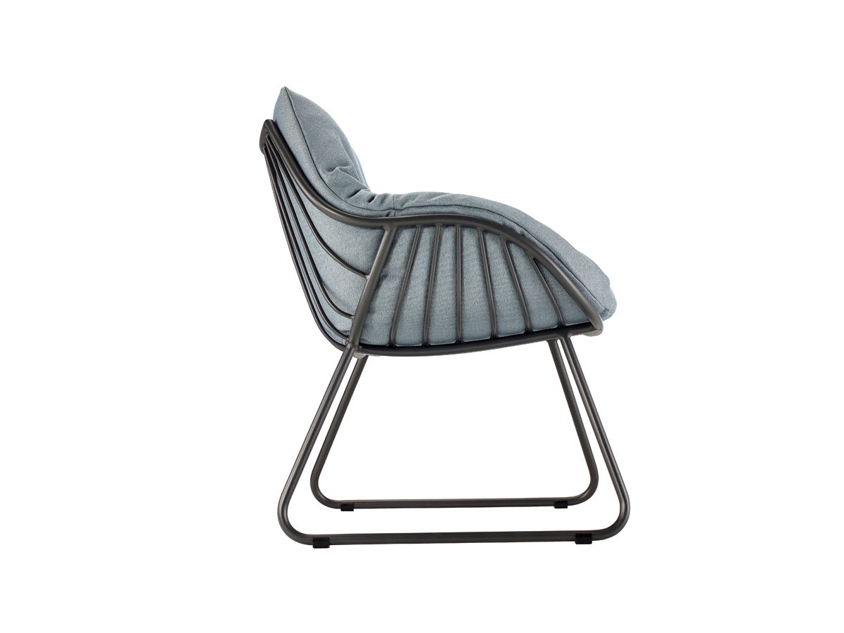 Solpuri CHILL Dining Sessel inkl. Sitz-/Rückenpolster Premium anthrazit