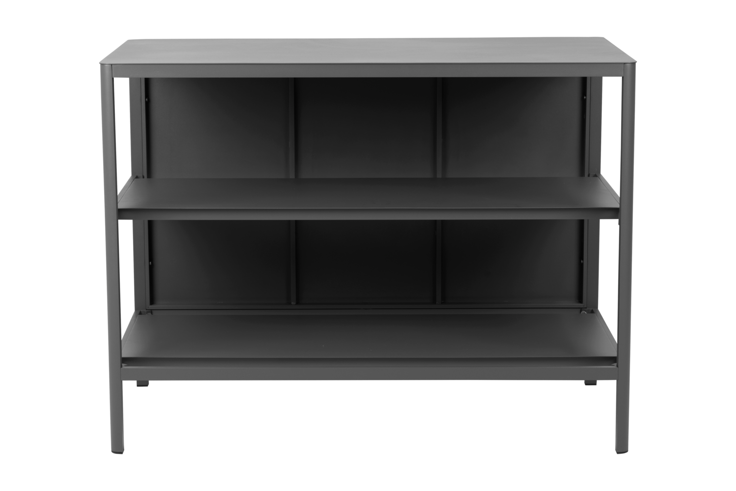 Brafab Kelia Outdoor-Küche mit Regalen Aluminium anthrazit