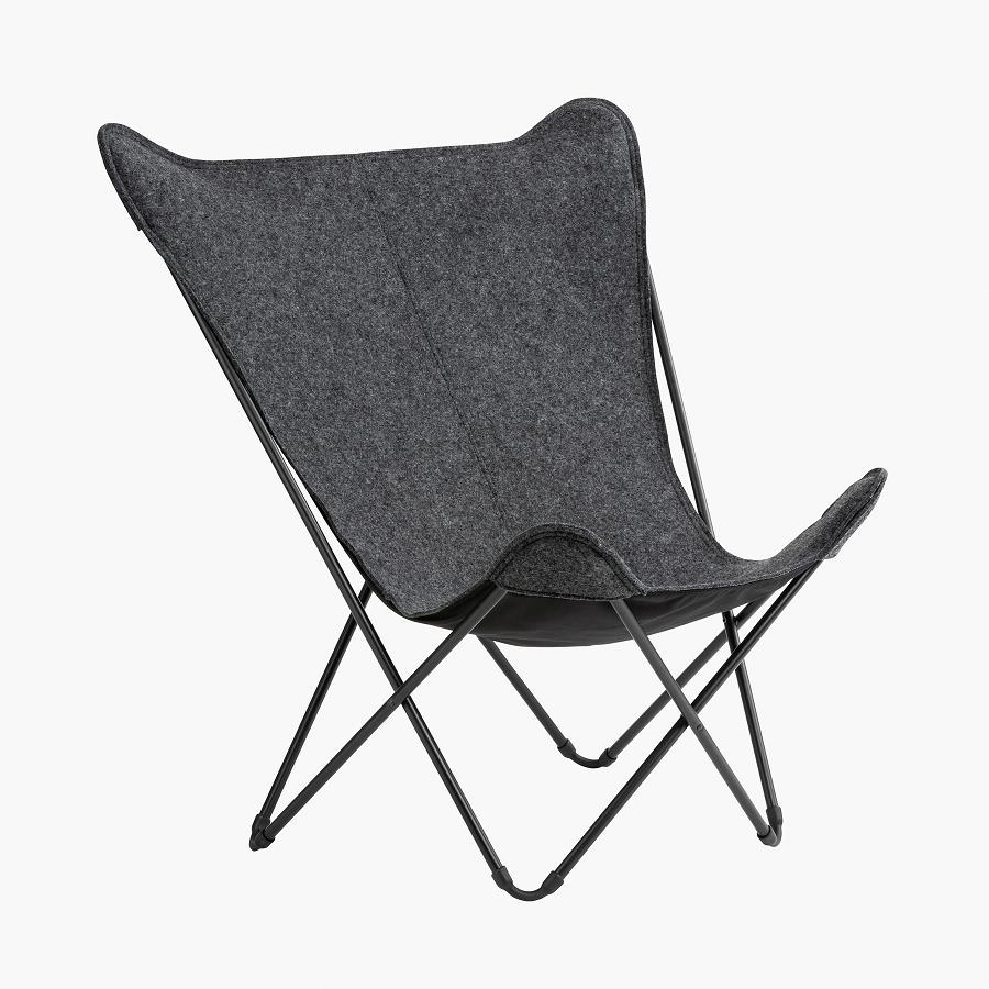 Lafuma SPHINX SOFT Lounge Stuhl Feutrine Noir/Nuée
