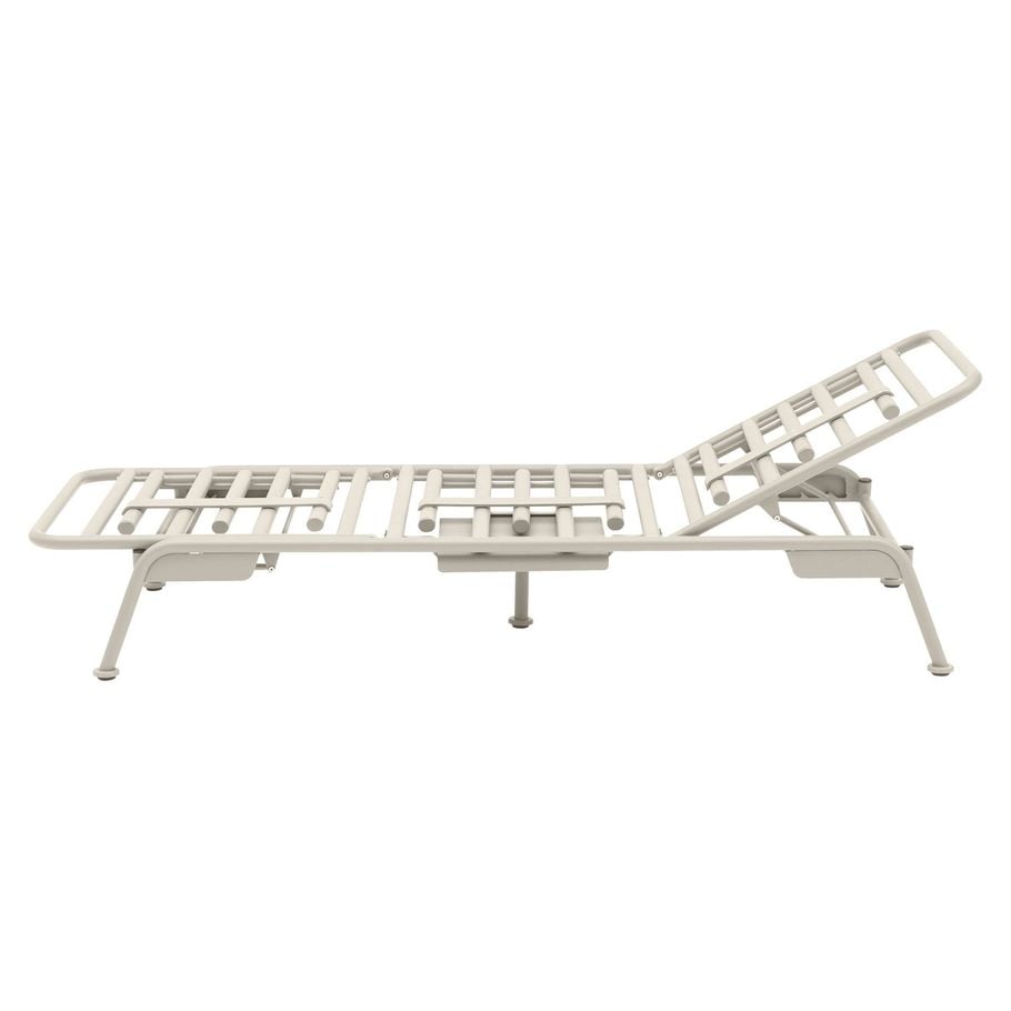 Zebra Somerset 3-Sitzer Alu taupe inkl. Kissen nature