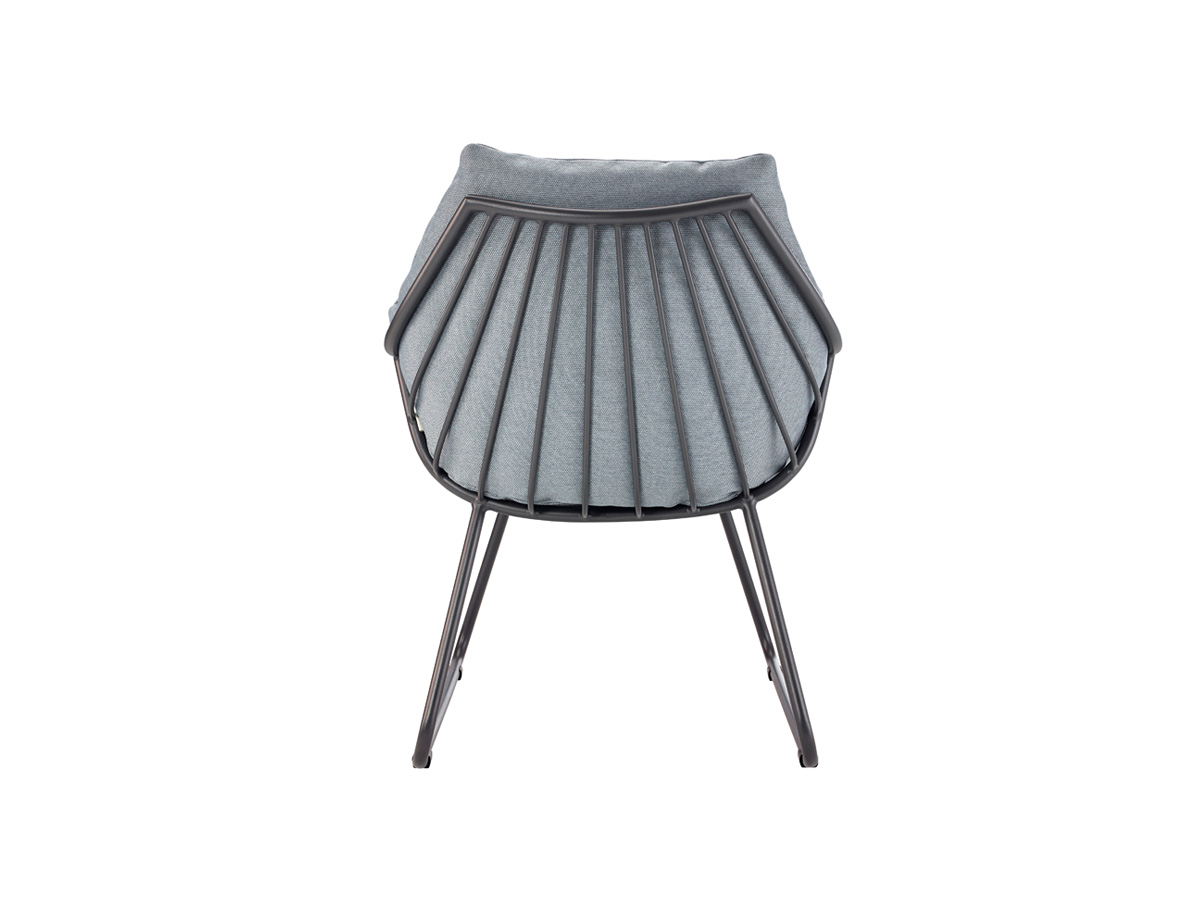 Solpuri CHILL Dining Sessel inkl. Sitz-/Rückenpolster Premium anthrazit