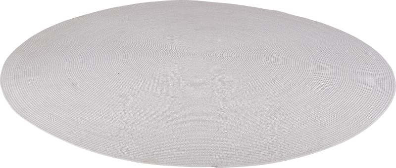 Stern Outdoorteppich Ø 270 cm Kordel greige