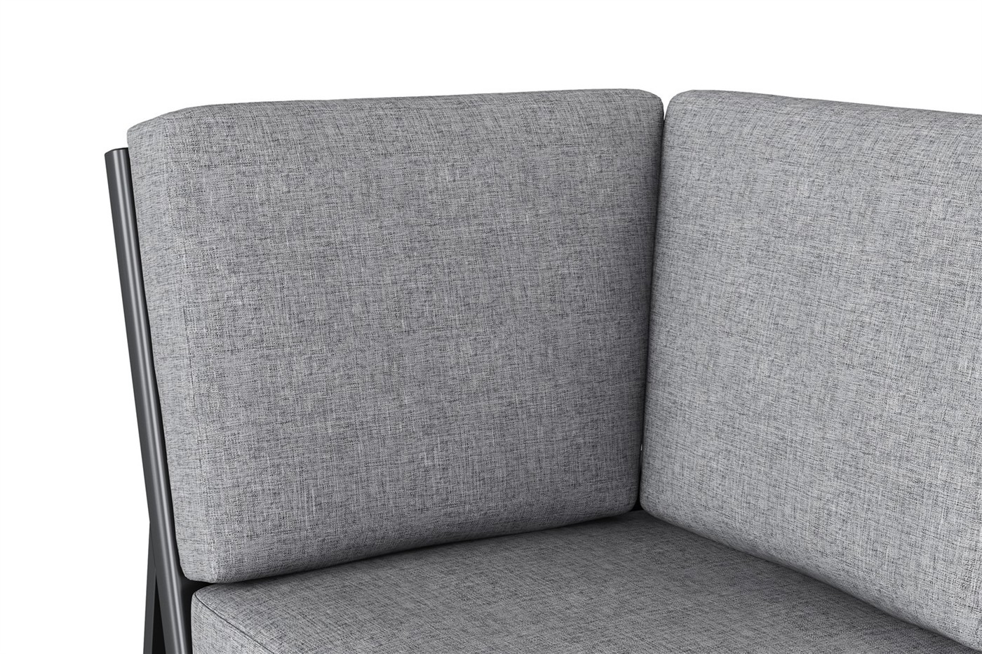 KETTLER Eckteil ZENITH Aluminium, anthrazit matt, hellgrau