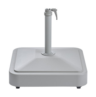 Glatz Rollsockel Schirmsockel befüllbar 50Kg, mit 4 Rollen für Stock 35-39 mm
