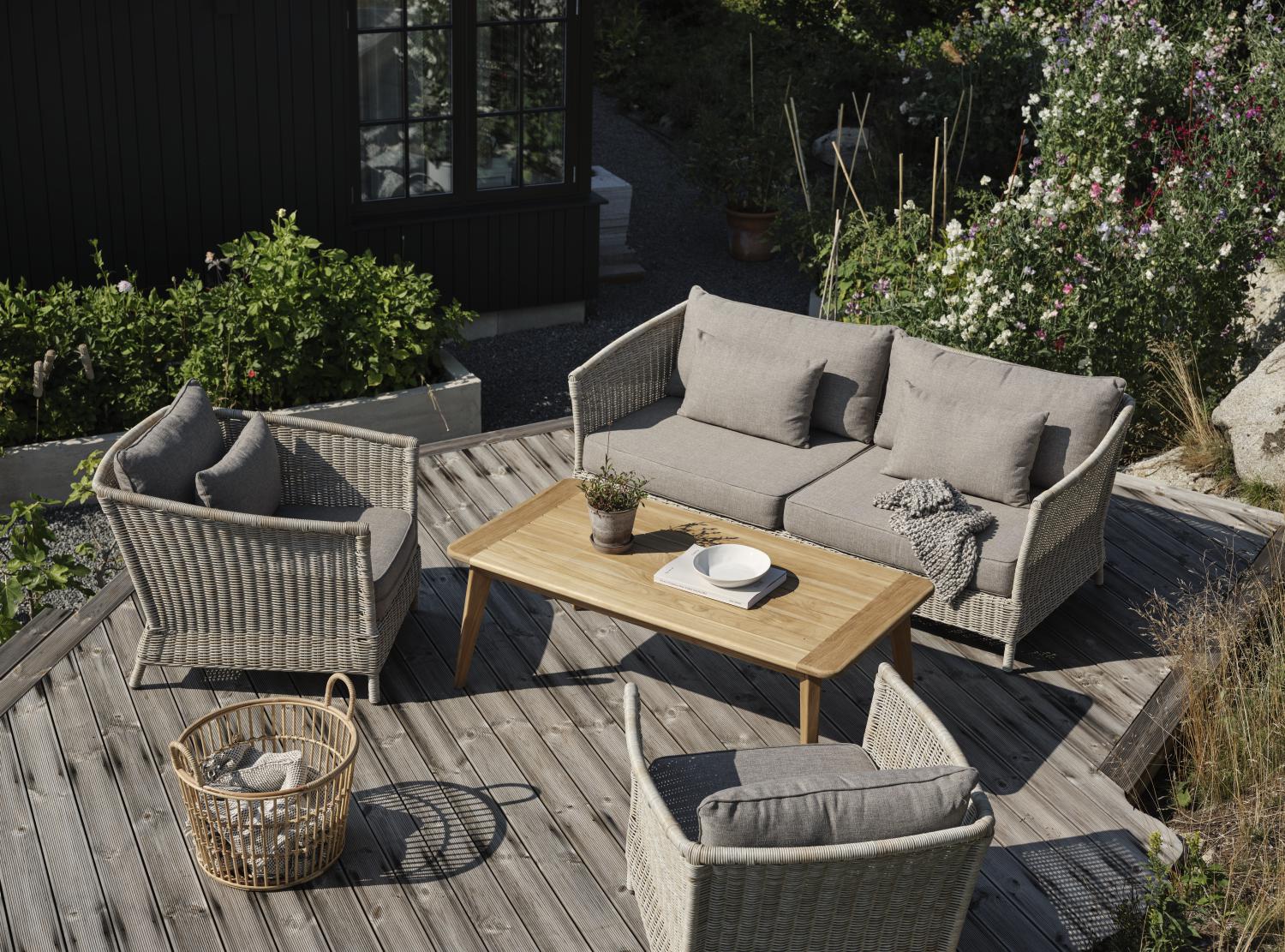 Brafab Aster Loungeset 4-teilig
