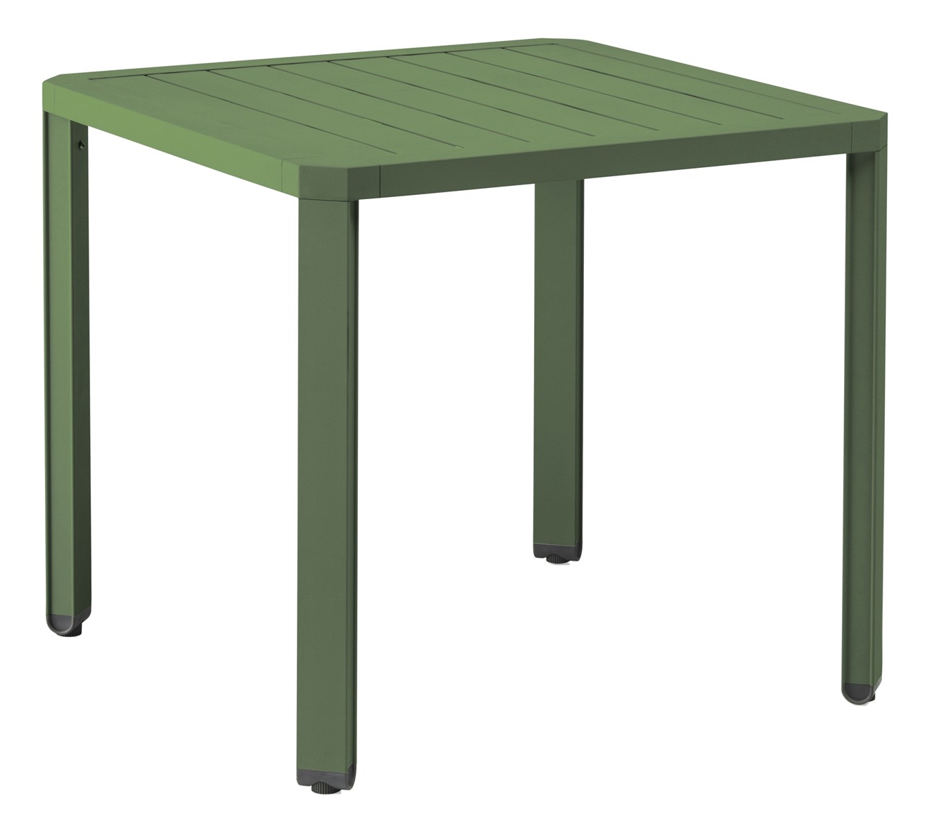 KETTLER Dining Tisch LATITUDE 78 x 78 cm Aluminium grün