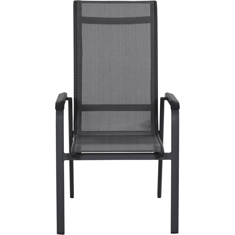 Siena Garden Tesoro High Back Stapelsessel Alu