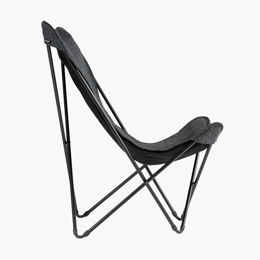 Lafuma SPHINX SOFT Lounge Stuhl Feutrine Noir/Nuée