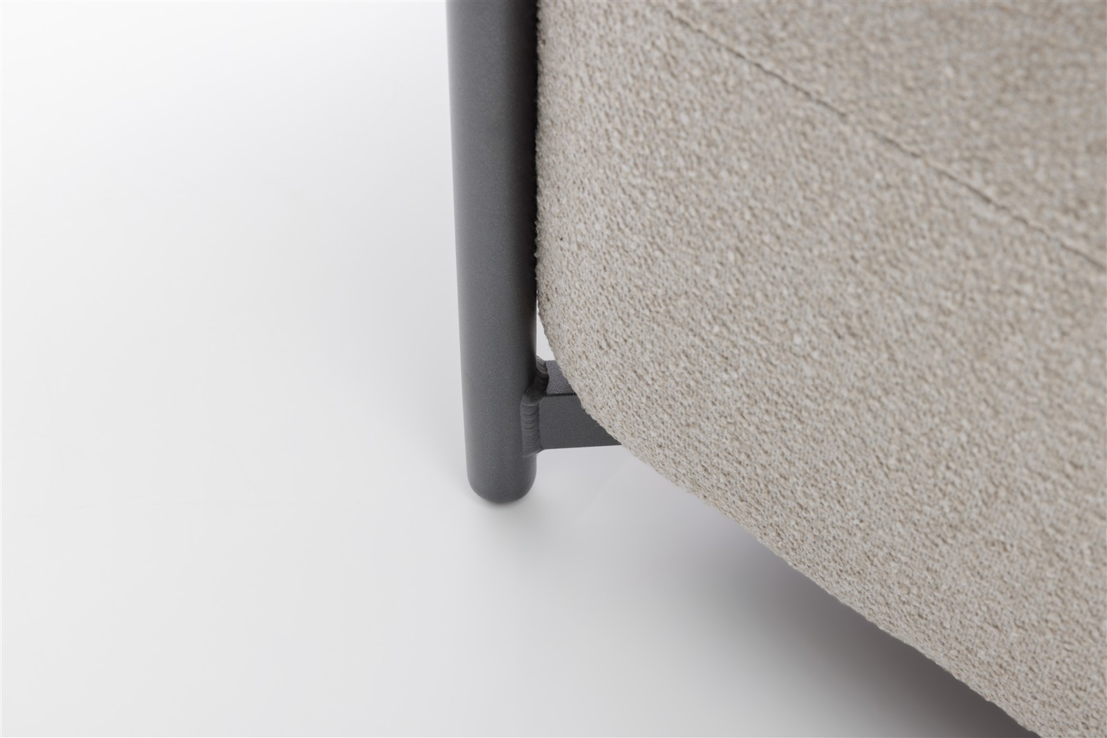 KETTLER TRIBE Mittelteil Aluminium/Polyester anthrazit matt/Boucle beige
