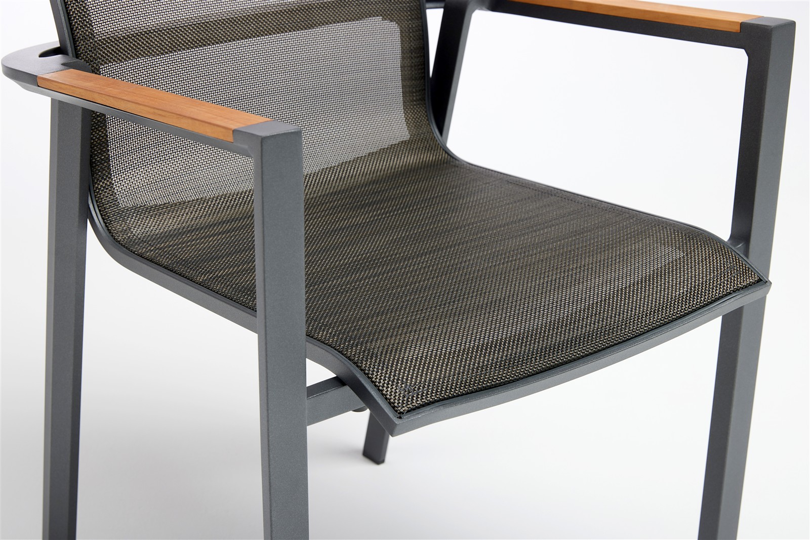 KETTLER Stapelsessel SENSE anthrazit matt/bronze