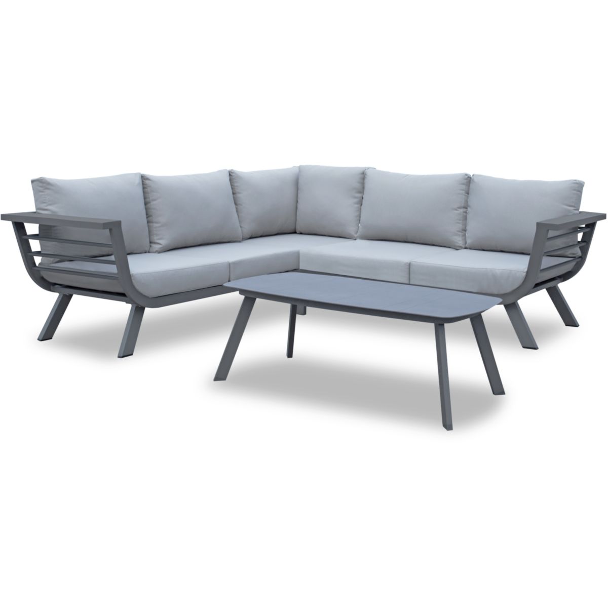 Lounge-Gruppe ANEMON Aluminium