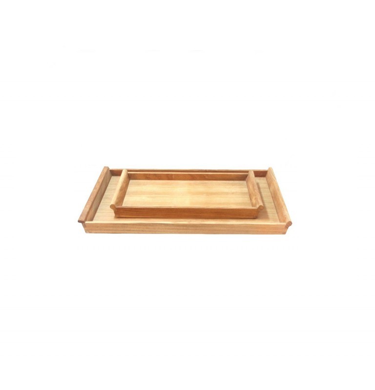 ARCO Heritage kleines Serviertablett Teakholz 4,7 x 30 cm