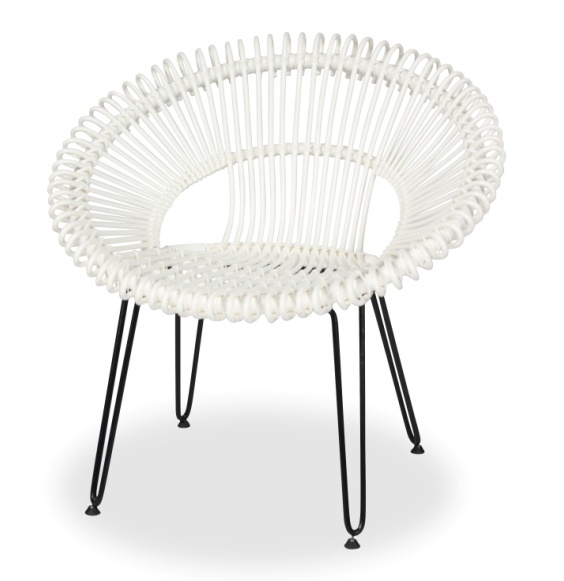 Vincent Sheppard Lounge Sessel Roy Stone white