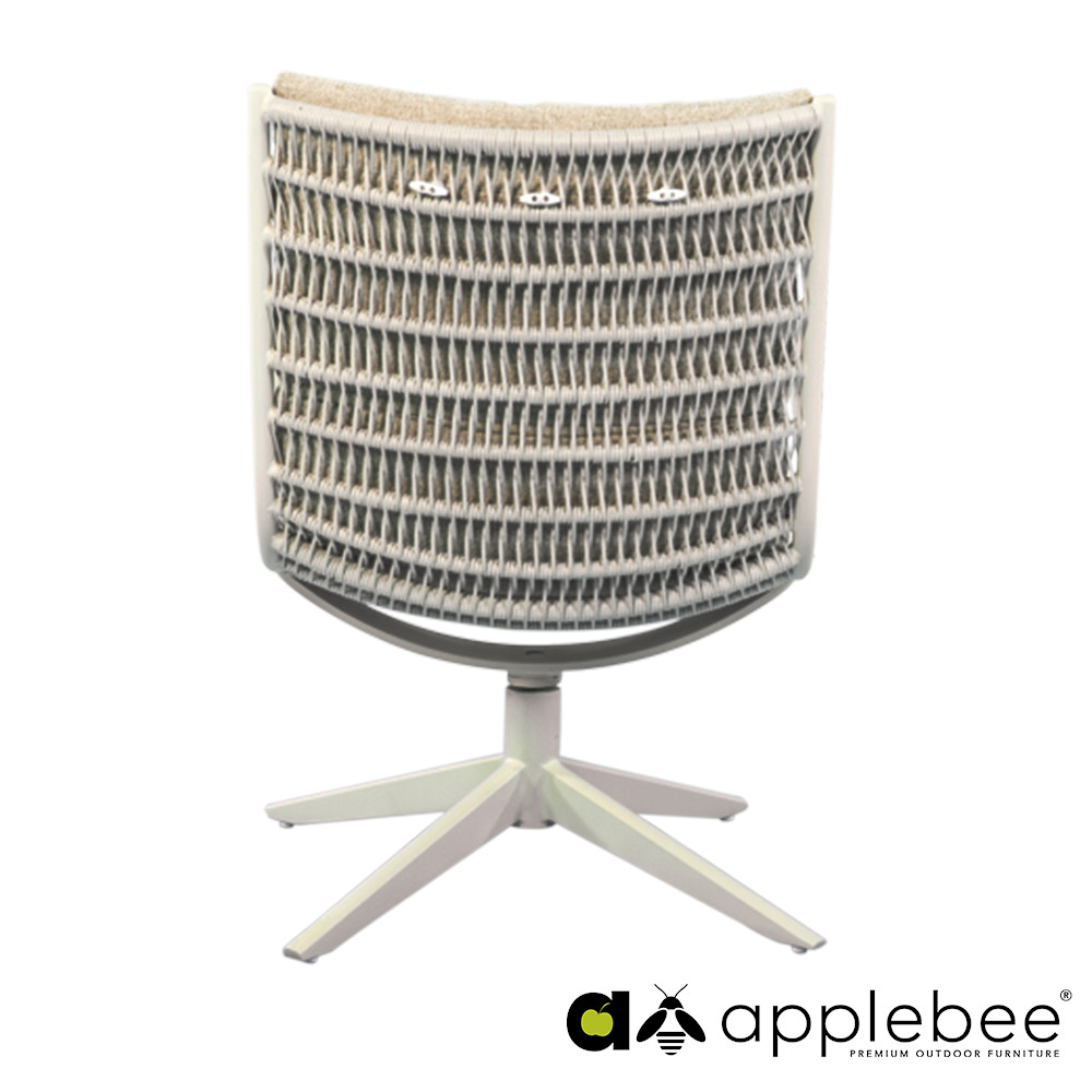 Apple Bee Camp Bay Dining Sessel mit Drehfuß Oyster
