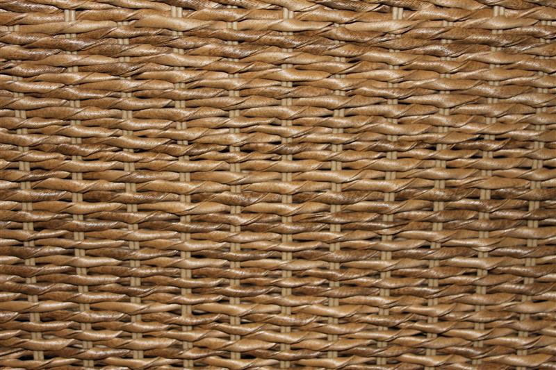 Polyrattan Esstisch  Luxor natur twist inkl. Glasplatte