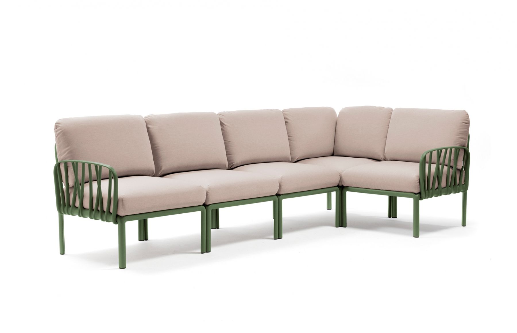 Nardi Komodo 5 Loungeset agave/canvas Sunbrella®