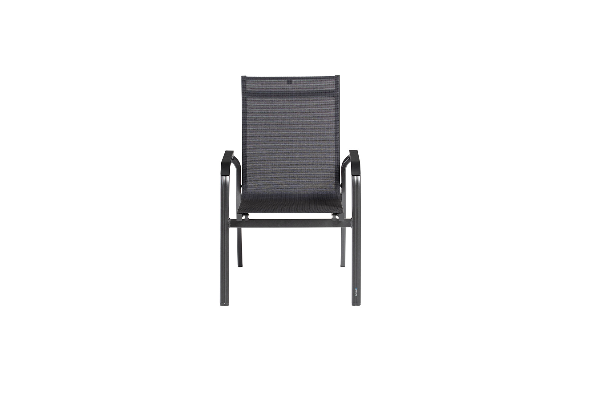 KETTLER BASIC+ PREMIUM Stapelsessel anthrazit/ Lakritz
