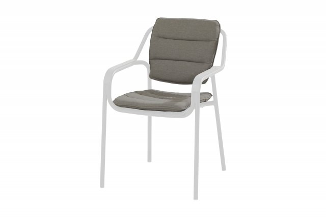 4Season Outdoor Kissen Sitz/Rücken anthrazit für Eco-Stuhl
