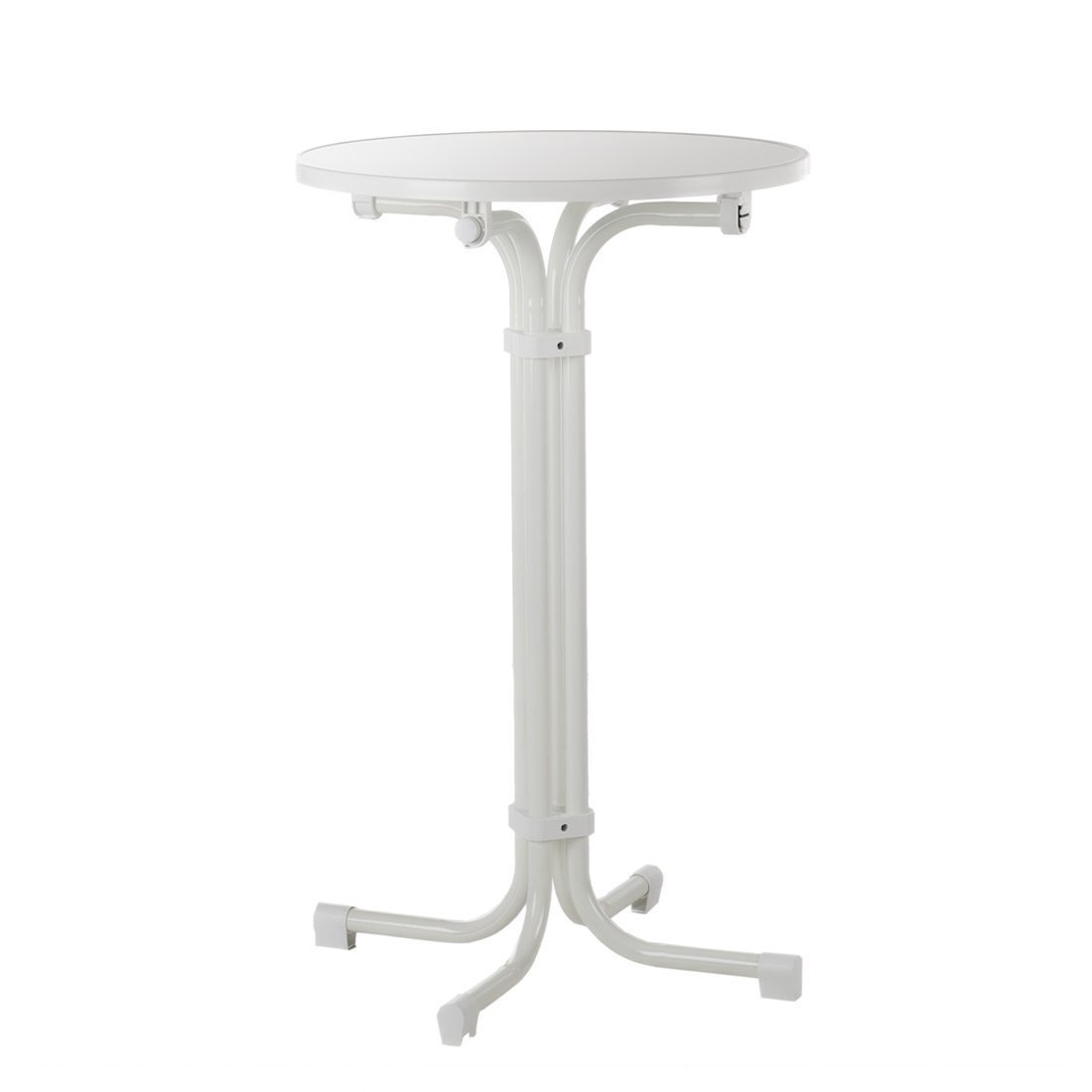 Best Freizeitmöbel Stehtisch Multiflex weiß 70 cm D