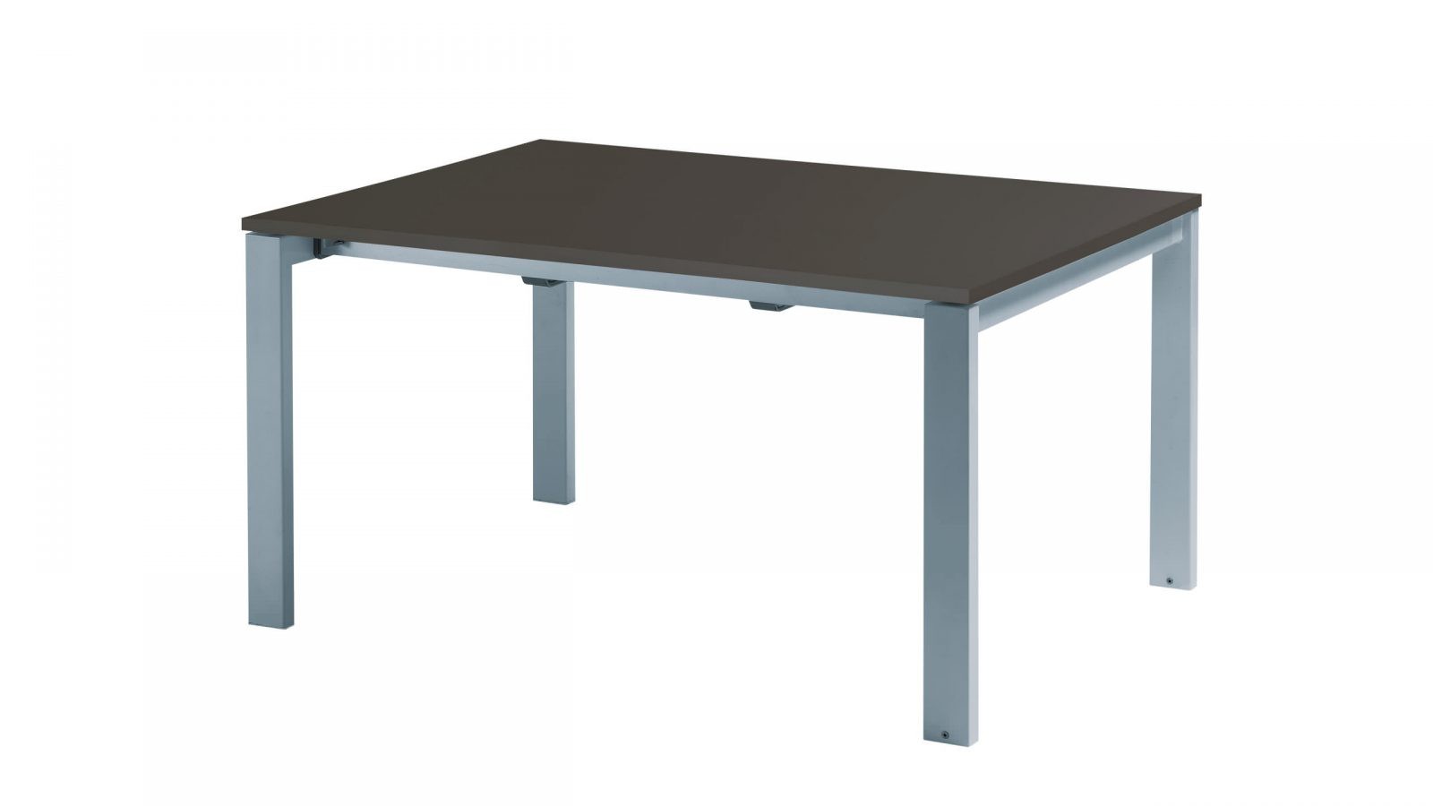 Acamp Tisch  extensio fix 180 x 80 x 74 cm platin/cemento anthracite