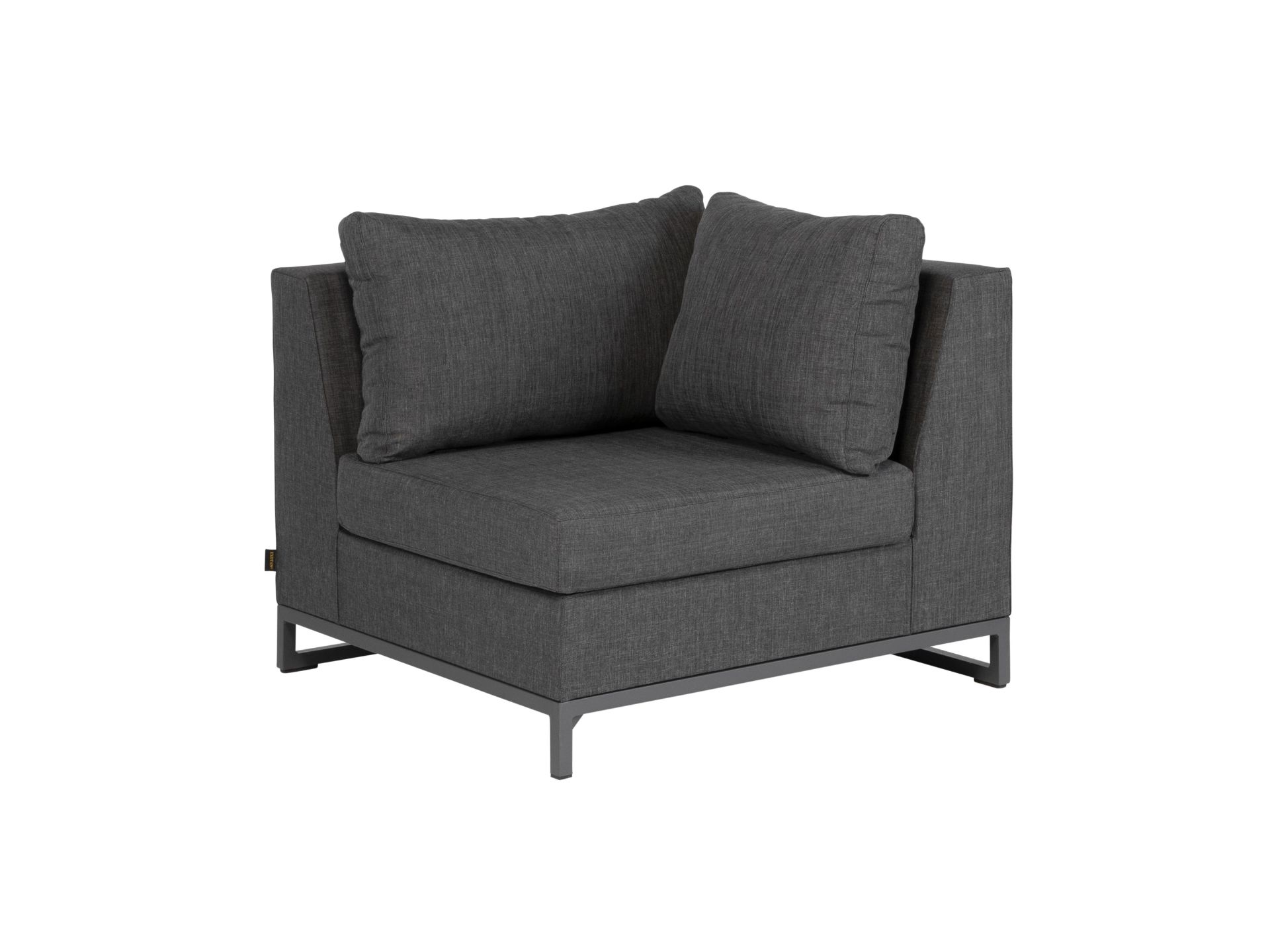 EXOTAN RHODOS CORNER SOFA BLACK